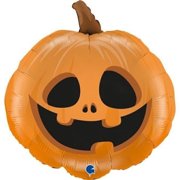 Grabo Balão Foil 29" Abóbora Laranja Divertida 1 un.