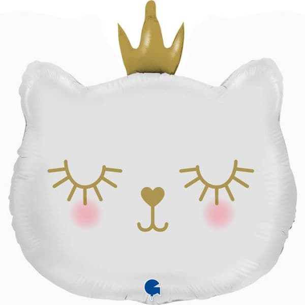 Grabo Balão Foil 26" Cat Princess Branco - 460072096