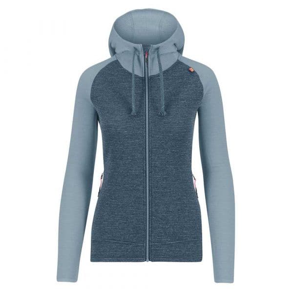 Karpos Camoscio Full Zip Sweatshirt Azul S Mulher