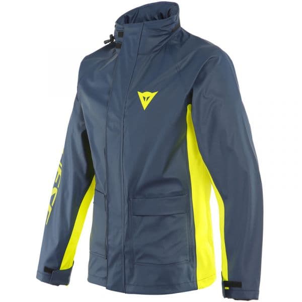 Dainese Impermeáveis Storm 2 Black-iris Fluo-yellow Xl - 1634297-87E-XL