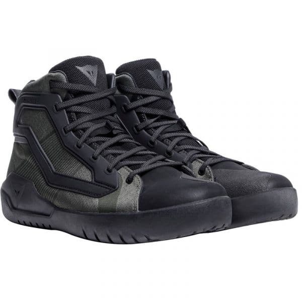 Dainese Botas Urbactive Gore-tex Black / Army-green 45