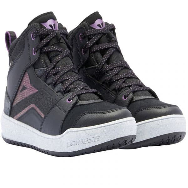 Dainese Botas Suburb D-wp Lady Black / White / Metal Purple 38