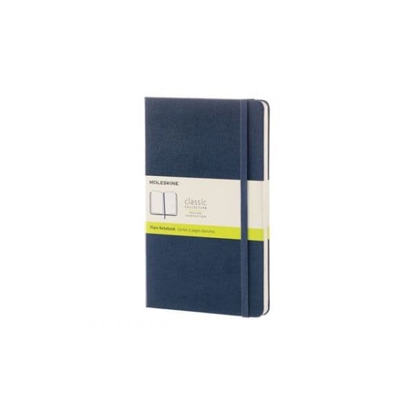 Moleskine Bloco Hardcover Azul Liso Grande