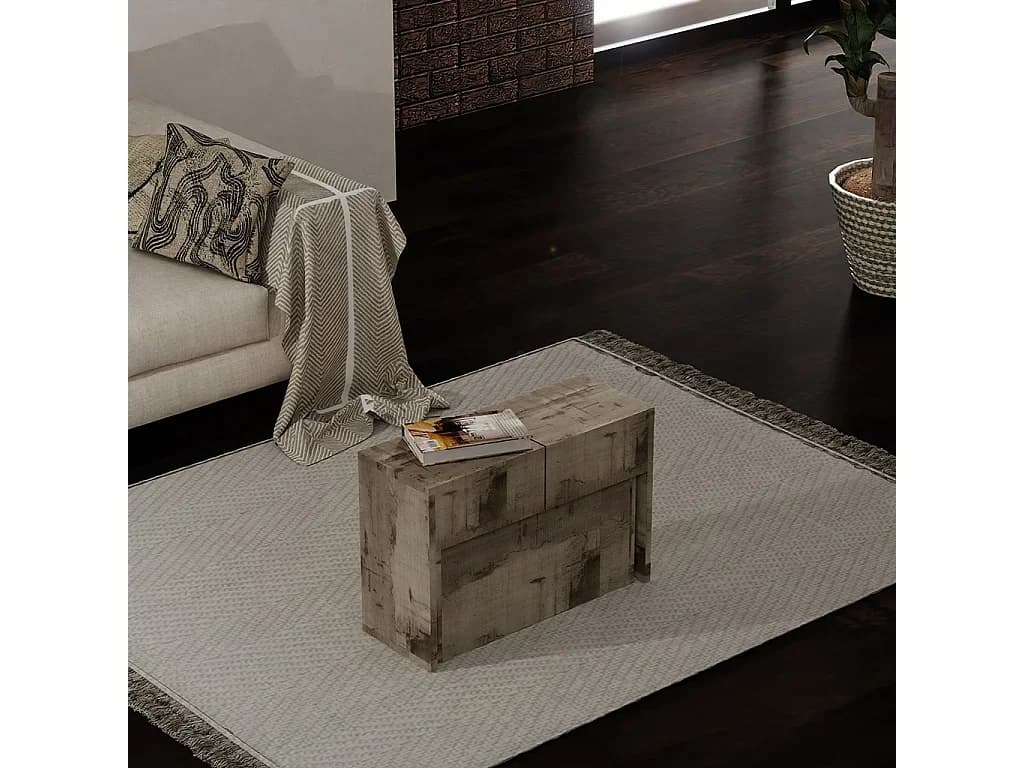 Banco extensível até 3 metros com suporte de extensão integrado 65x25xh45 cm Maple