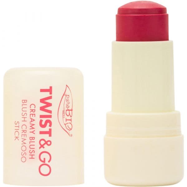 puroBIO Cosmetics Twist and Go Blush Cremoso 04 Strawberry 5g