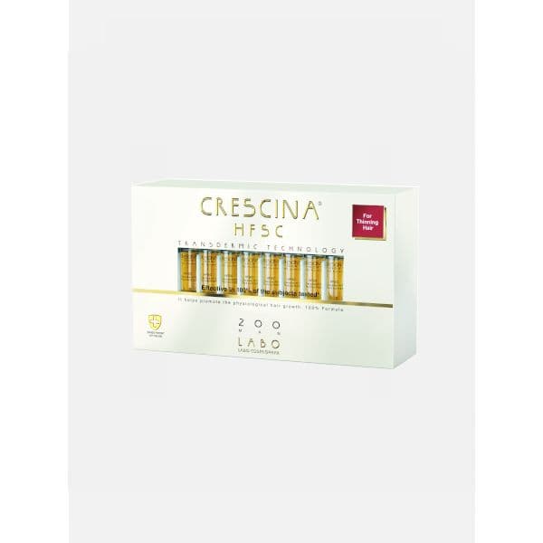 Crescina HFSC Transdermic 100% - 200 Homem 20 Ampolas