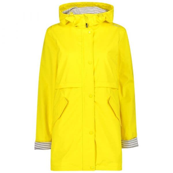 Cmp Rain 30x9736 Jacket Amarelo 2XL Mulher