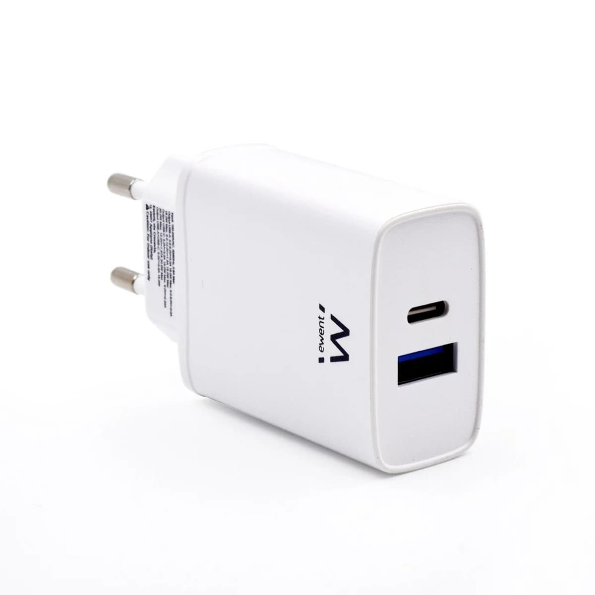 EWENT Carregador de Parede EW1321 (20W - usb - Branco) - 8052101430929