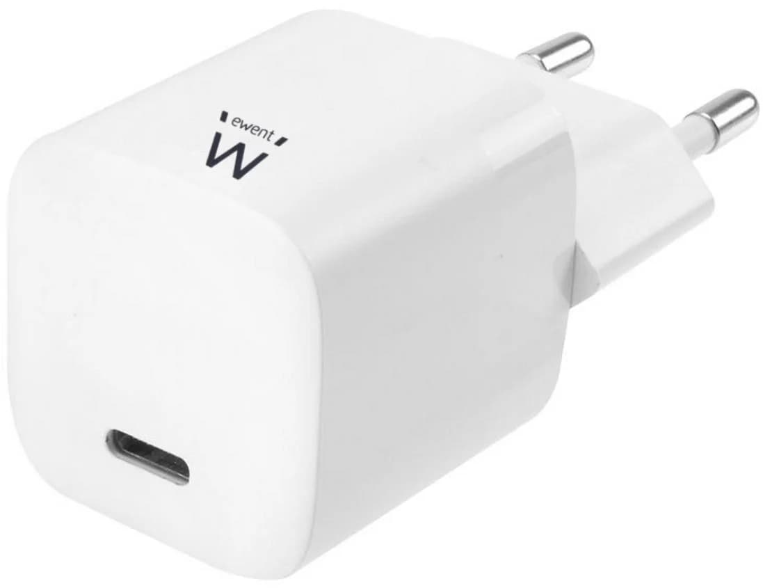 Ewent Carregador Nano USB-C Fast Charger 33W Branco