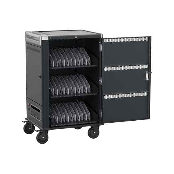 Ewent Carrinho de Carregamento e Armazenamento Móvel p/ 36 Portáteis/Tablets - EW1701