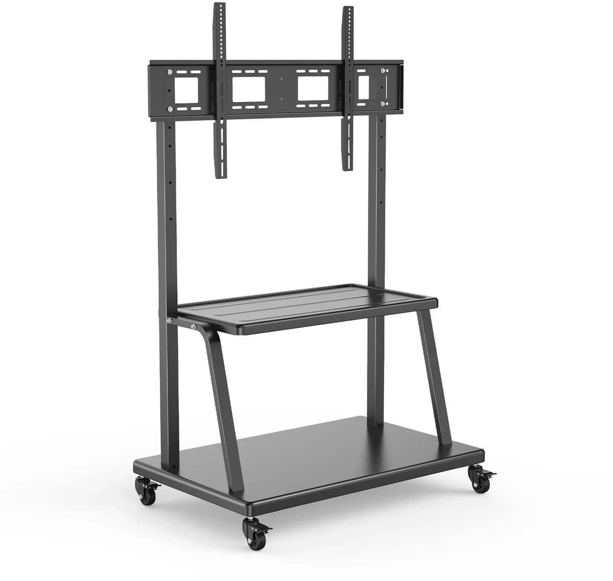 Suporte Móvel de Chão Ewent EW1541 Premium Heavy-Duty TV Stand 55" - 120" Preto