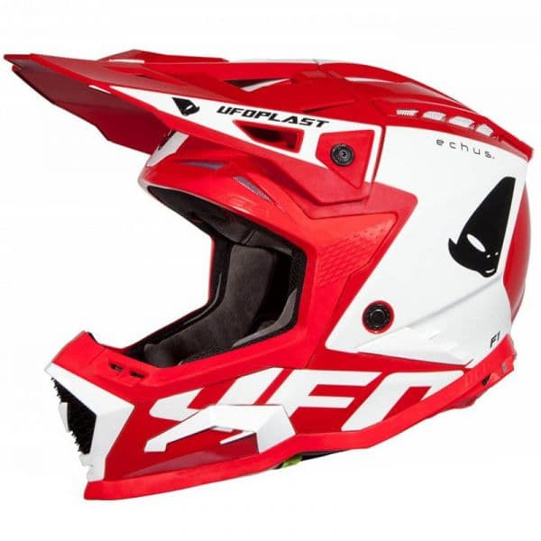 UFO Capacete Echus Red / Black / White M