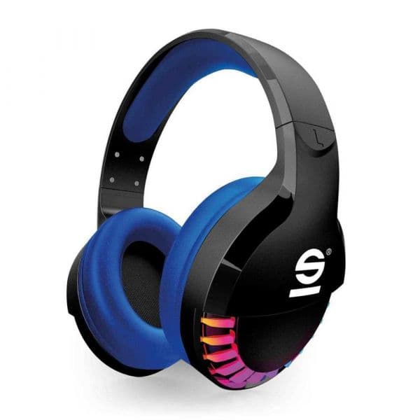 Sparco Headset Gaming Speed Rainbow RGB Wireless Preto