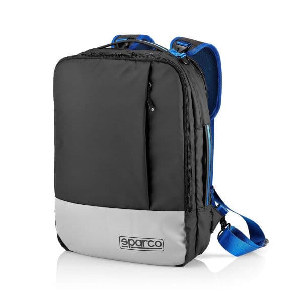 Sparco Mochila Spbackpack Fuel para Portátil até 15.6" Preta/Azul/Cinzenta