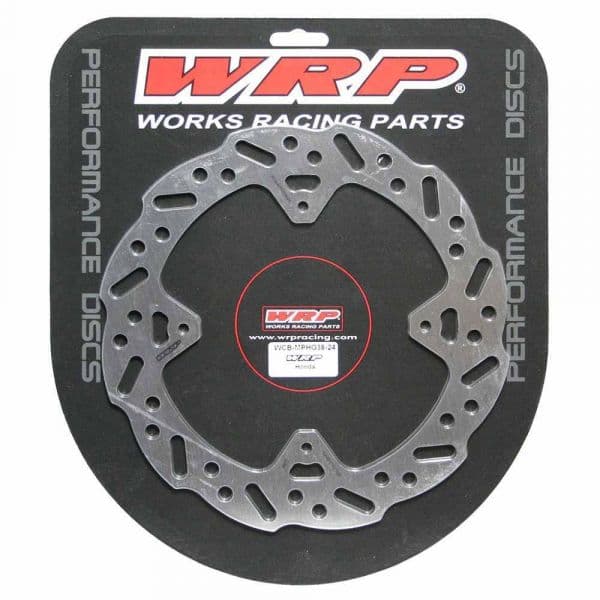 Wrp Fixed Disco Traseiro 240 mm Honda Cr/cre/crf 2002-2018 Silver