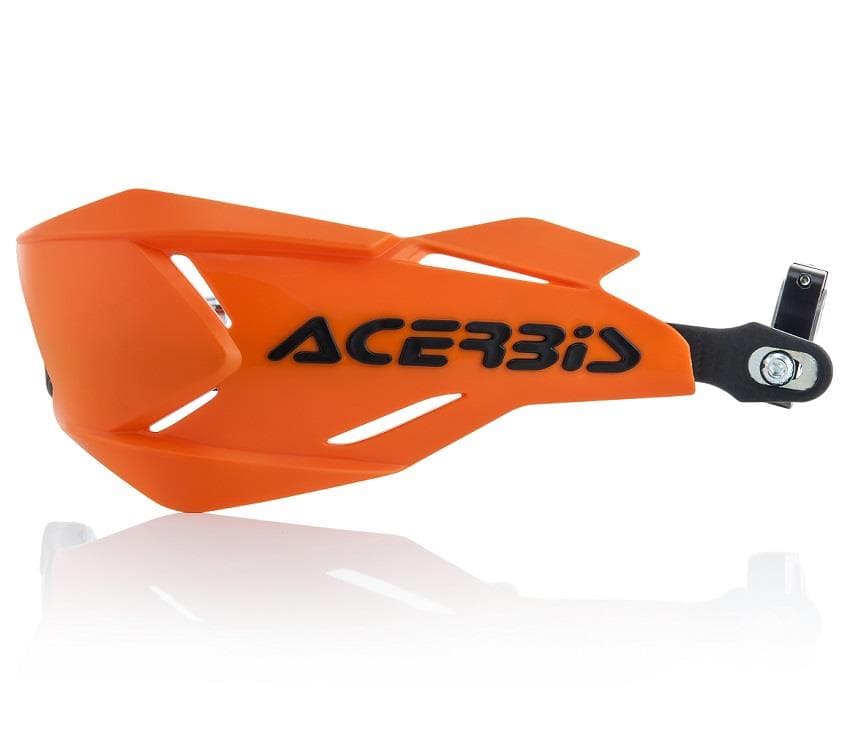 PROTEÇOES MAOS ACERBIS X-FACTORY LARANJA/PRETO