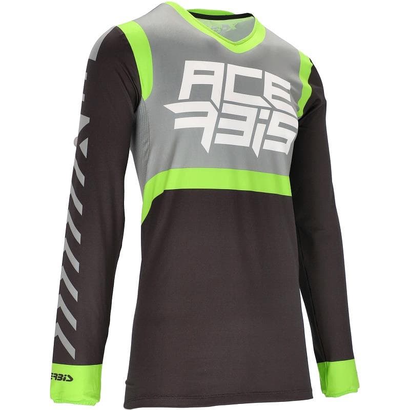 CAMISOLA ACERBIS X-FLEX FIVE PRETO/VERDE