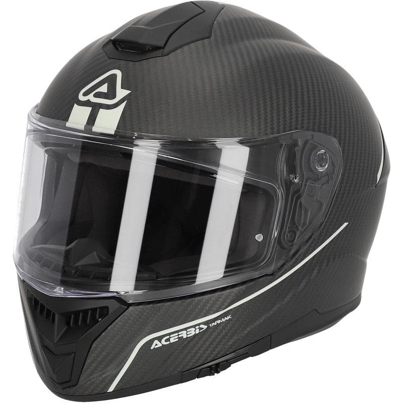 CAPACETE ACERBIS TARMAK 22-06 CARBONO PRETO/CINZA