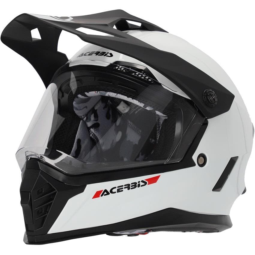 CAPACETE CRIANÇA ACERBIS RIDER JUNIOR BRANCO