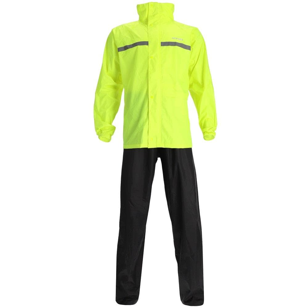 FATO CHUVA ACERBIS RAIN SET LINE (2PCS) AMARELO FLUO/PRETO