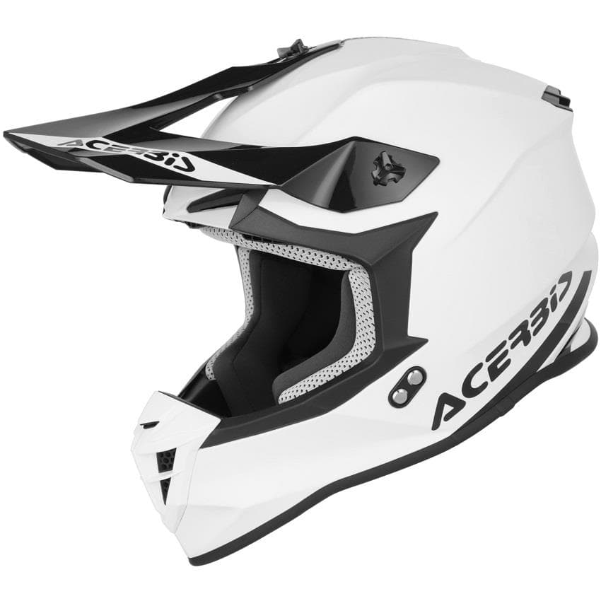 CAPACETE ACERBIS LINEAR 22.06 SOLID BRANCO 2