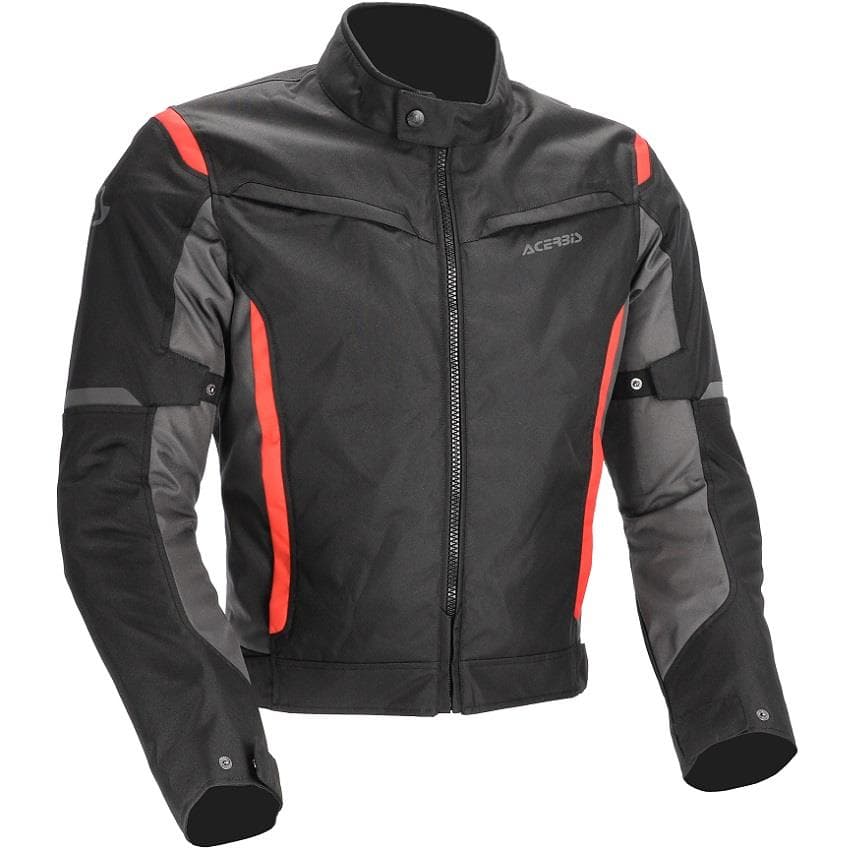 BLUSAO ACERBIS CE X-MAT 2.0 PRETO/VERMELHO