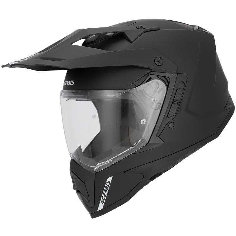 CAPACETE ACERBIS ASSAULT SOLID PRETO MATE