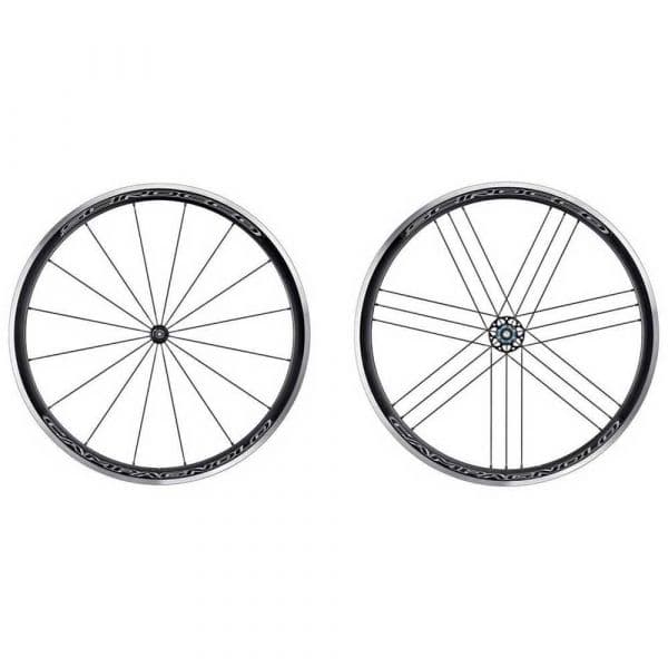 Campagnolo Rodas Scirocco Db Disc Pair Black 9 X 100 mm Qr / 10 X 135 mm Qr