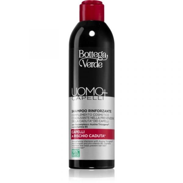 Bottega Verde Man+ Shampoo Fortificante para o Cabelo Fraco com Tendência a Cair 250ml