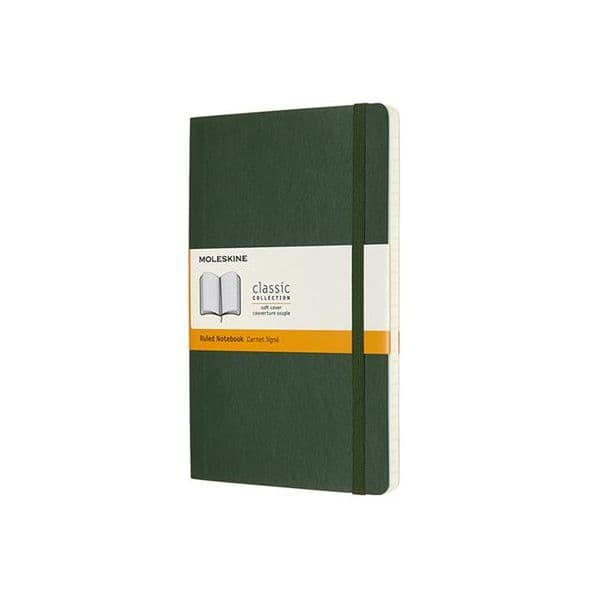 Moleskine Caderno Pautado Moleskine Soft Grande Verde Myrtle