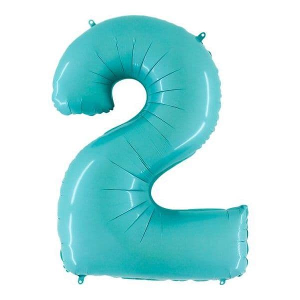 Grabo Balão Foil 40" Nº 2 Astel Blue - 460000062