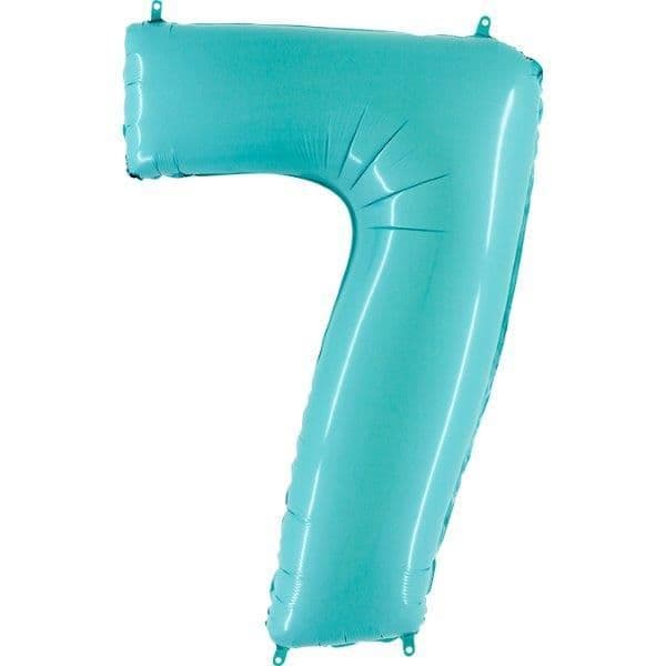Grabo Balão Foil 40" Nº 7 Astel Blue - 460000067