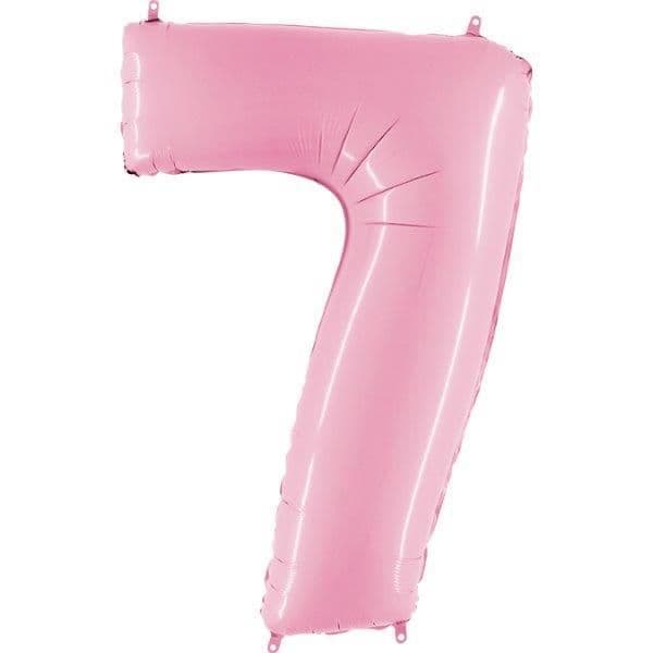 Grabo Balão Foil 40" Nº 7 Astel Pink - 460000077
