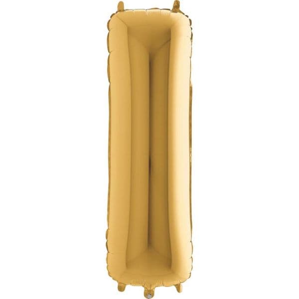 Grabo Balão Foil 40" Letra I Ouro 1 un.