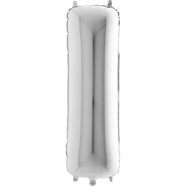 Grabo Balão Foil 40" Letra I Prata 1 un.