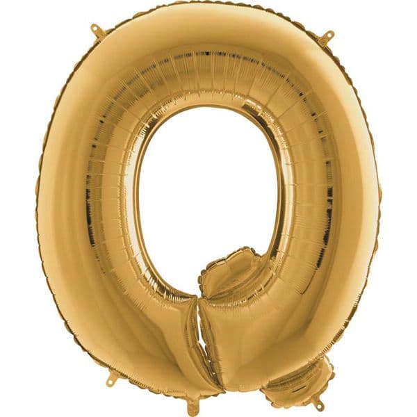 Grabo Balão Foil 40" Letra Q Ouro 1 un.