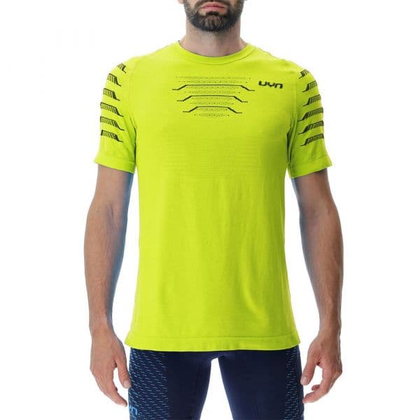 Uyn Padel Series Short Sleeve T-shirt Verde M Homem
