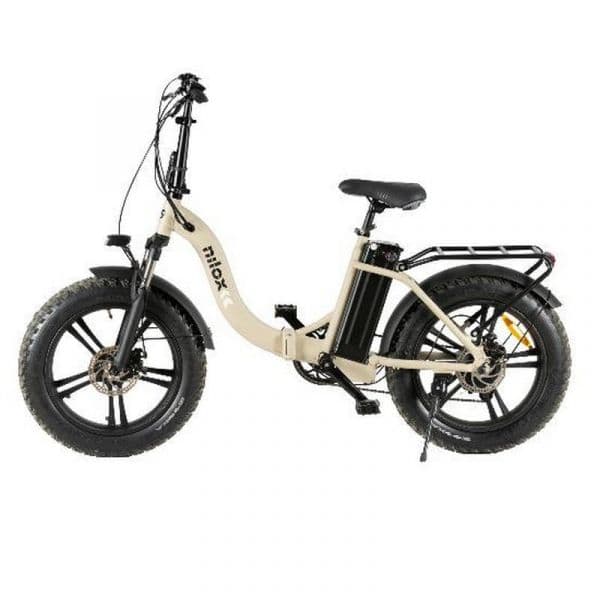 Nilox X9 Bicicleta Elétrica Dobrável com Rodas de 20" 26V 250W Bege