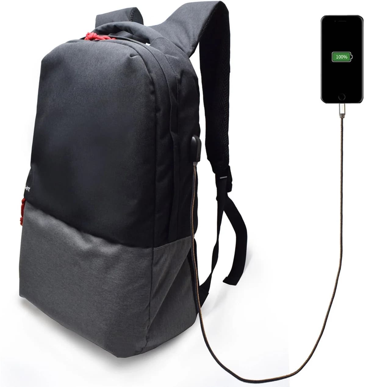 Ewent EW2529 Mochila 17.3'' Black + Porta USB