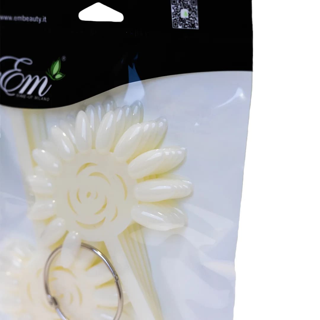 Mostruário em Flor com 120 Tips Natural