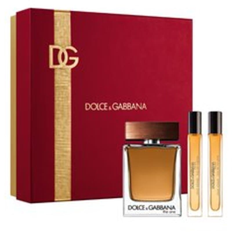 Conjunto The One for Men EDT 100 ml,miniatura EDT 10 ml aminiatura EDP 10 ml