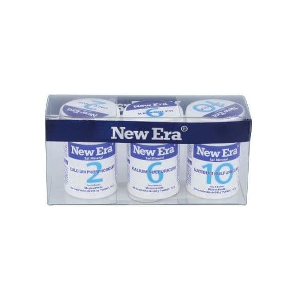 New Era Schussler Trio Alergias Sais 2+6+10 3 Unidades de 240 Comprimidos