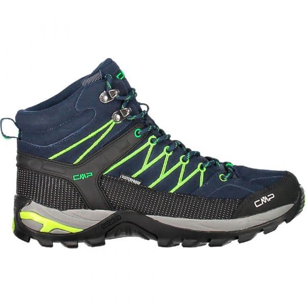 Cmp Rigel Mid Wp 3q12947 Hiking Boots Azul,Preto 39 Homem