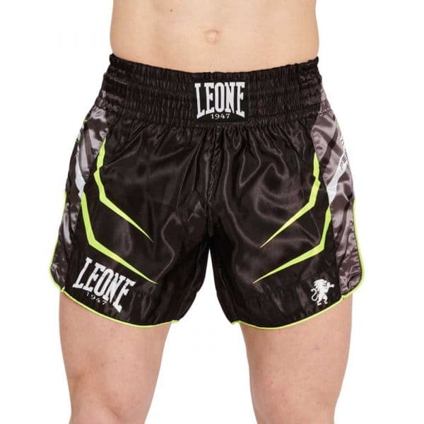 Leone1947 Revo Fluo Thaibox Trunks Preto XS Homem