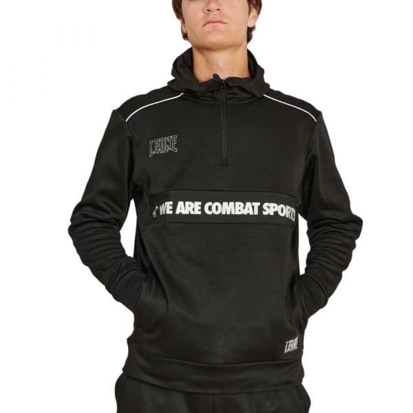 Leone1947 Outline Hoodie Preto 2XL Homem