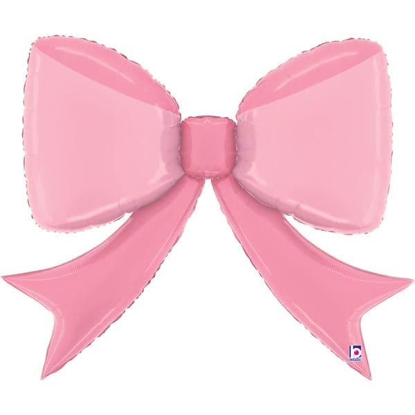 Grabo Balão Foil 41" Laço Rosa 1 un.