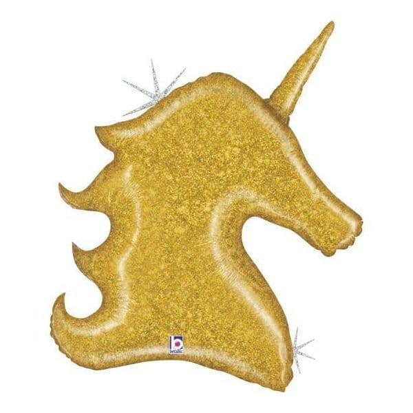 Grabo Balão Foil 38" Unicórnio Glitter Dourado - 460035861