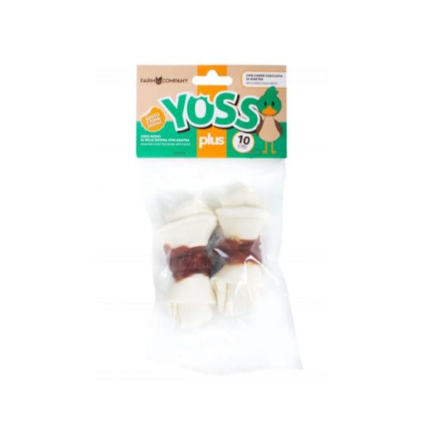 Farm Company Yoss Plus Osso Nodo 2 Unidades 10cm Pato
