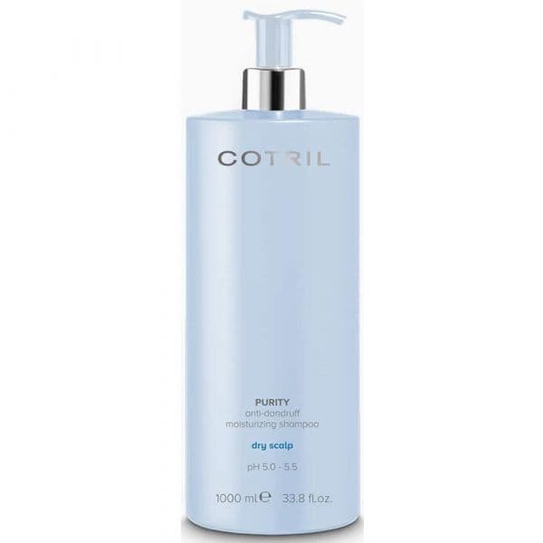 Cotril Shampoo Anticaspa para Cabelo Seco, Cuidado do Couro Cabeludo, Pureza, Couro Cabeludo Seco, 1000ml
