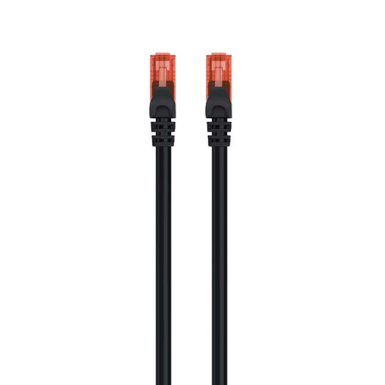 cabo de rede Ewent EW-6U-010 1m Cat6 U/UTP (UTP) Preto